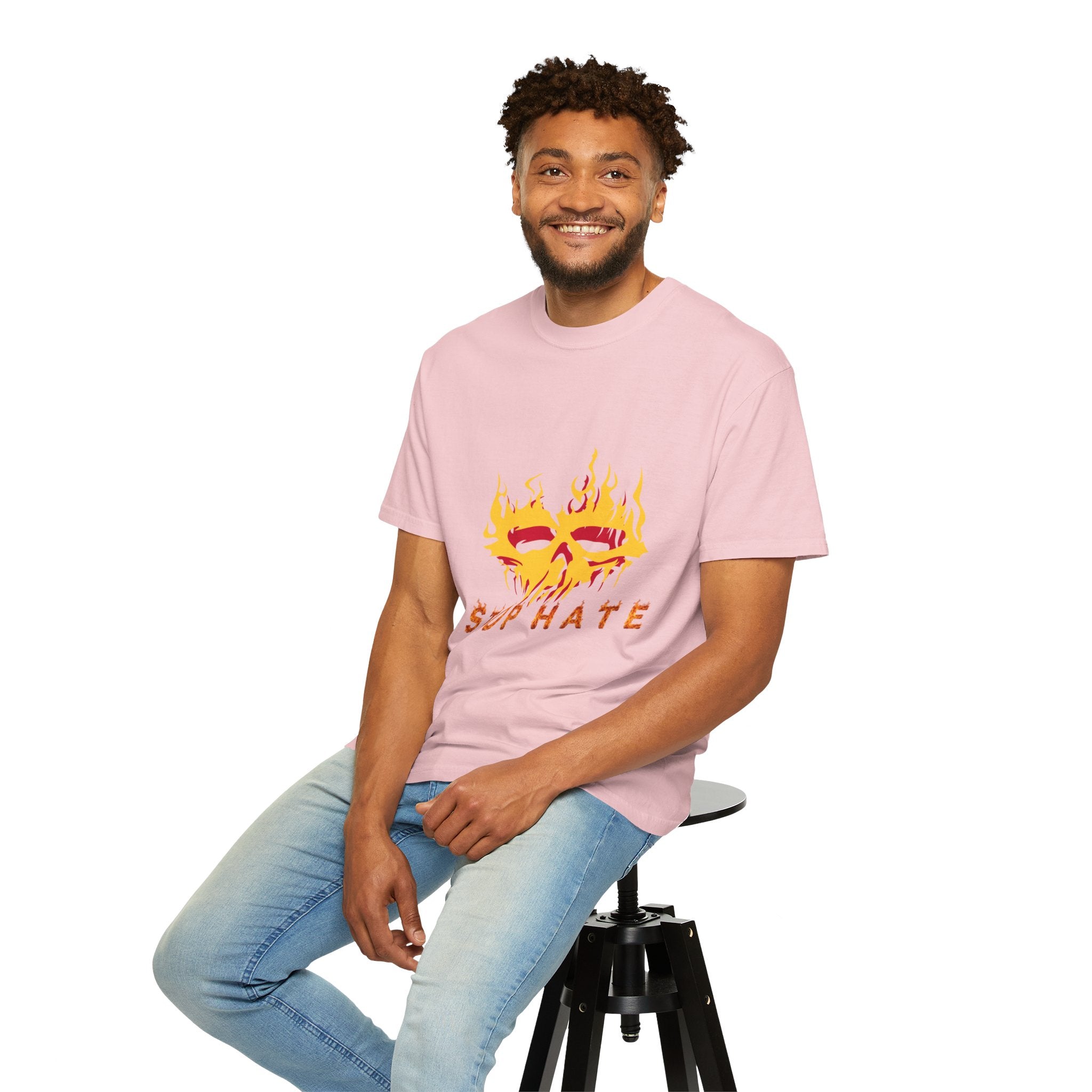 Stop Hate Flame Mask T-Shirt