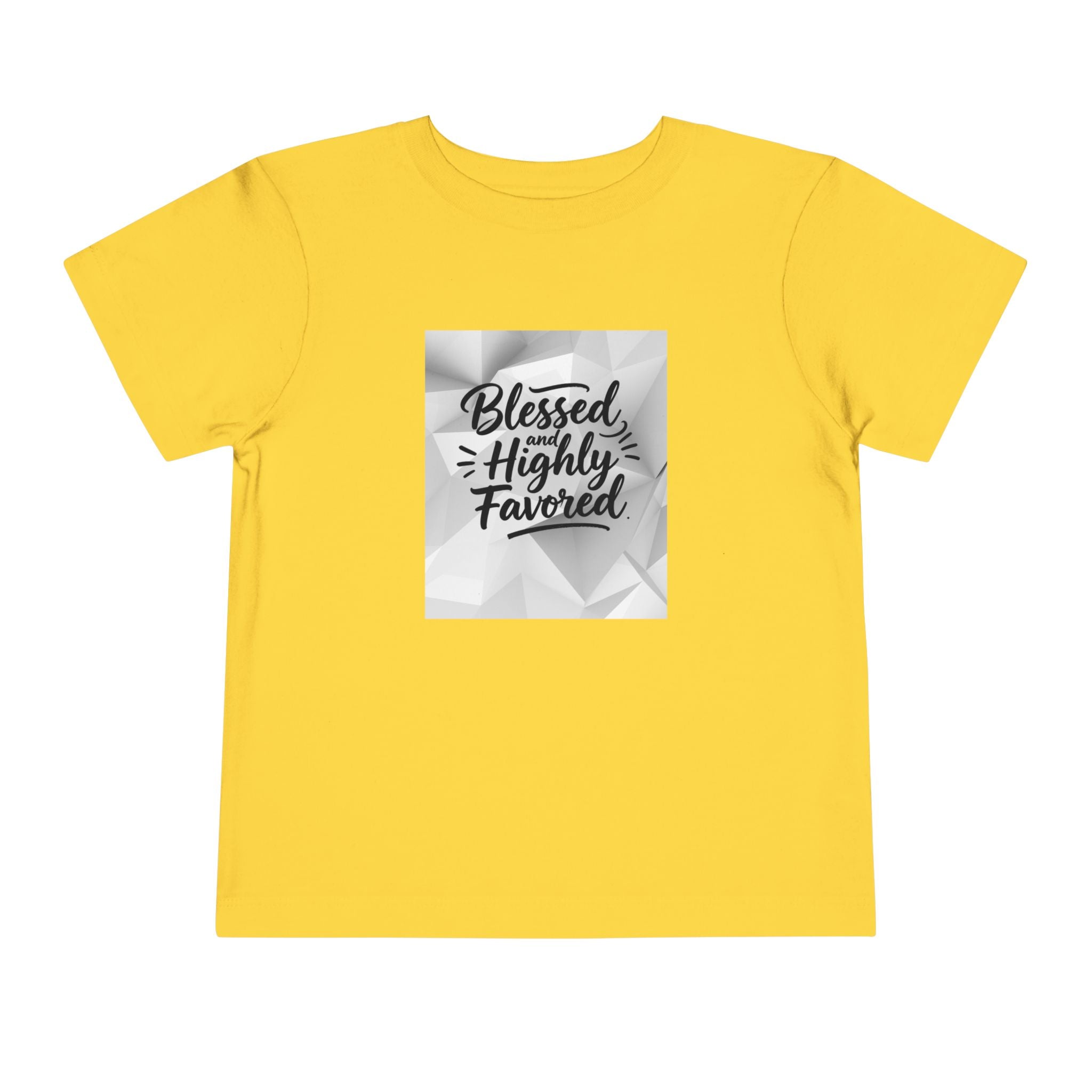 Blessed and Highly Favored Toddler Tee