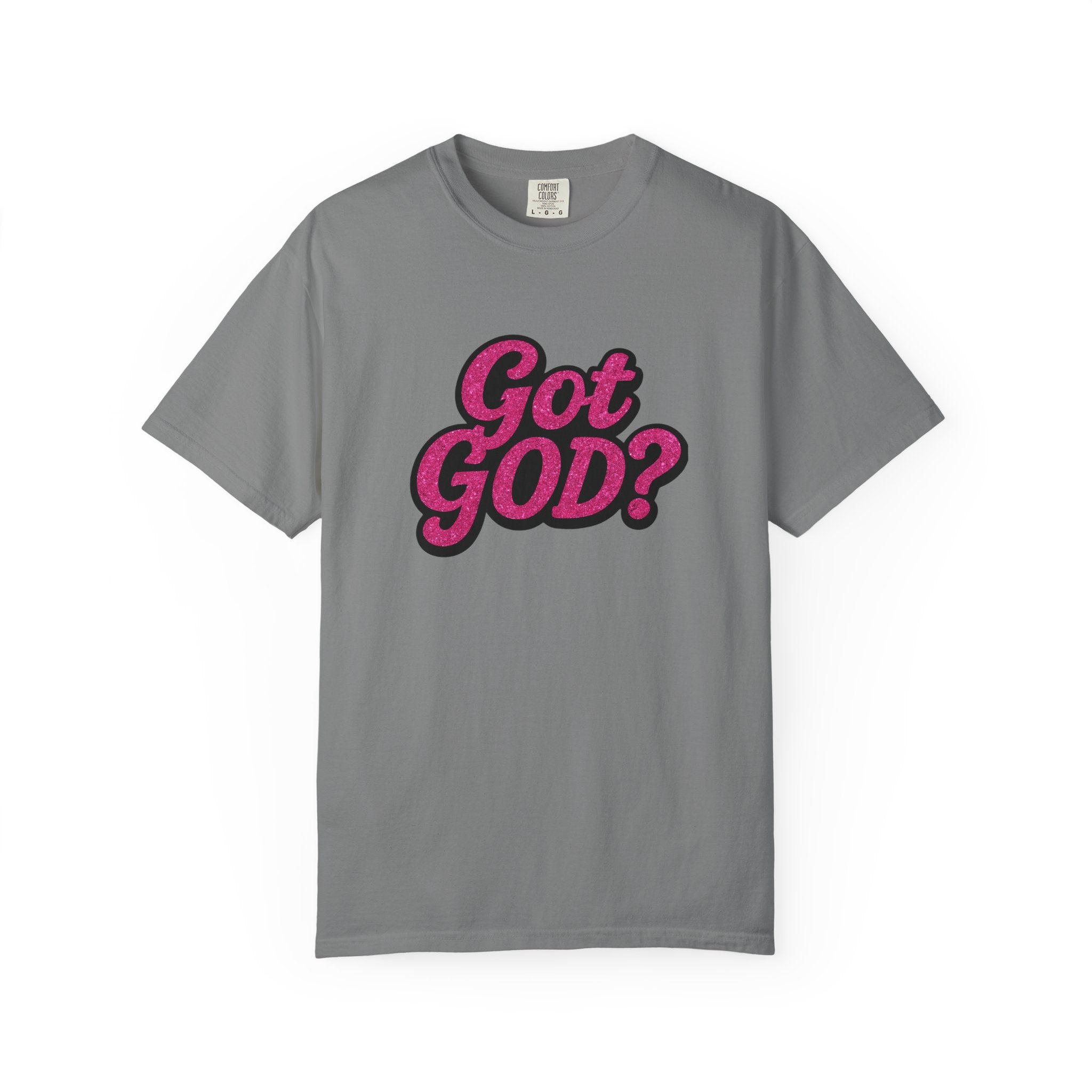 Got God? T-Shirt — Retro Bubble Letter Faith Tee