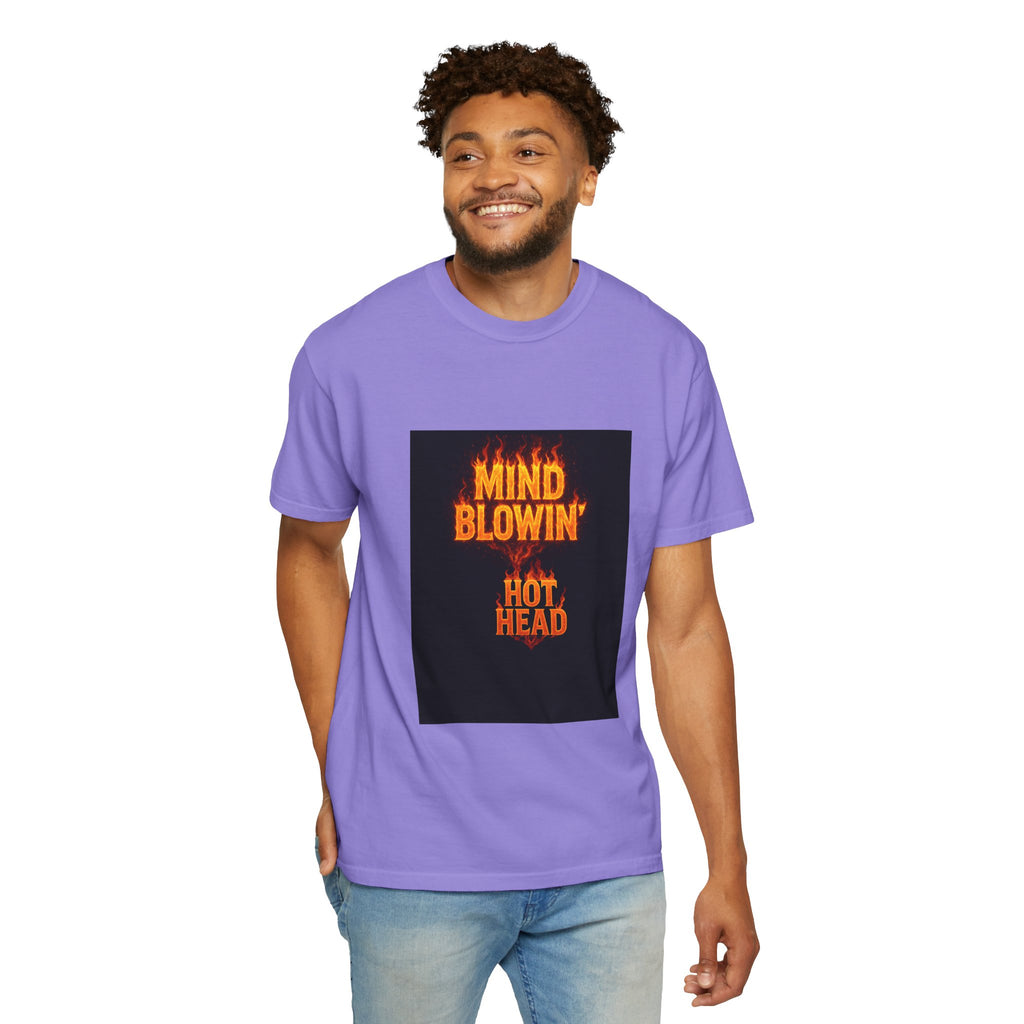 Mind Blowin' Hot Head T-Shirt — Fiery Graphic Tee
