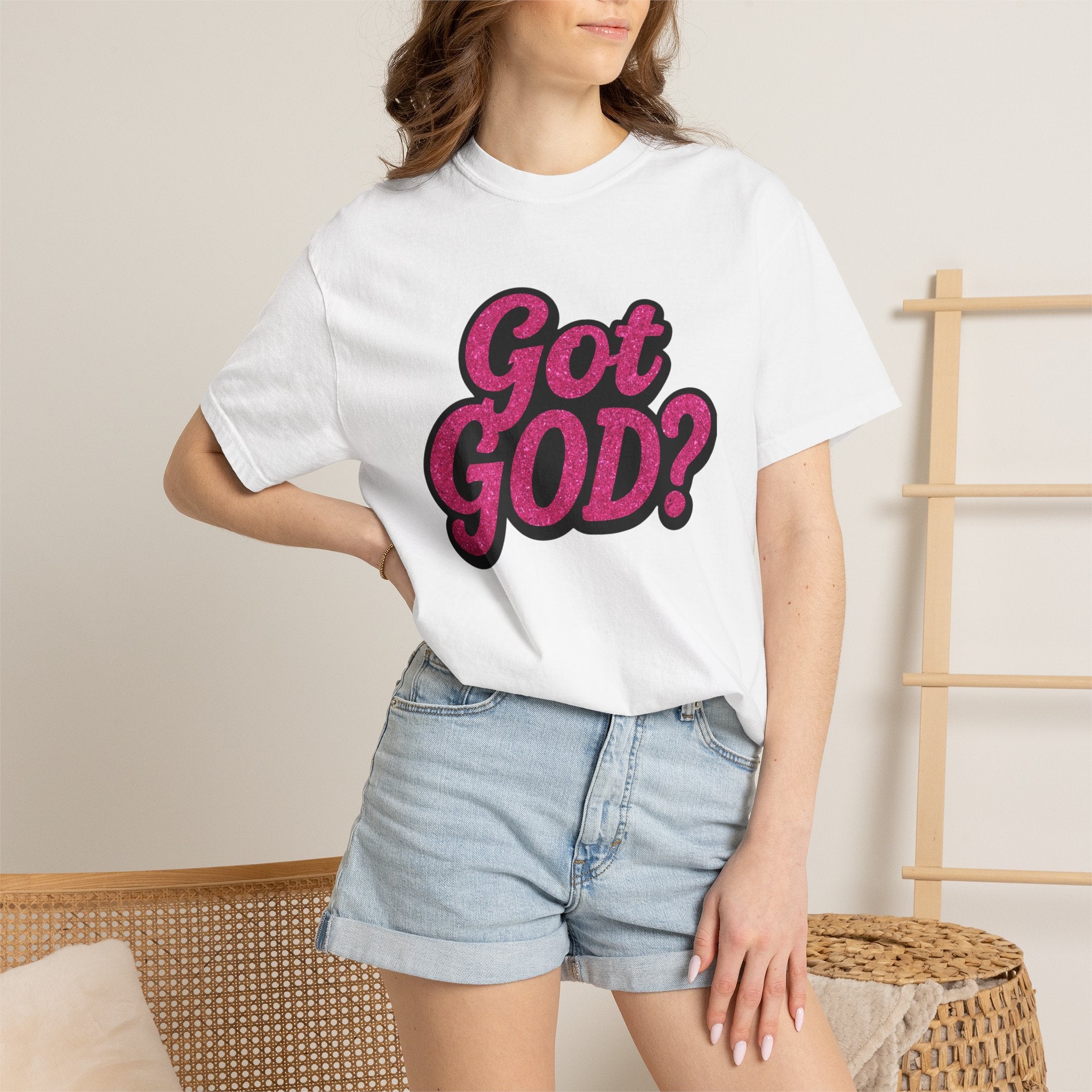 Got GOD? Graphic T-Shirt — Retro Script Faith Tee