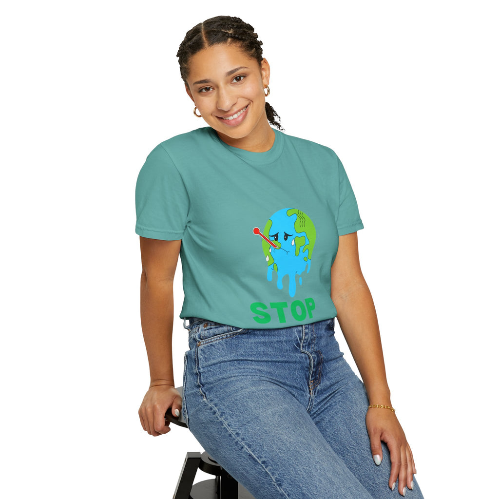 Stop Hate and Racism T-Shirt — Anti-Racism Earth Graphic Tee