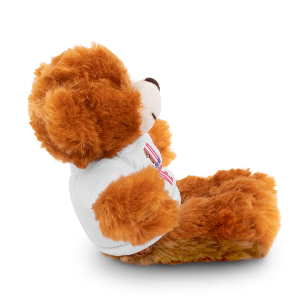 Love Teddy Bear with 'Love' Tee – Cute Plush Gift for Valentine’s Day