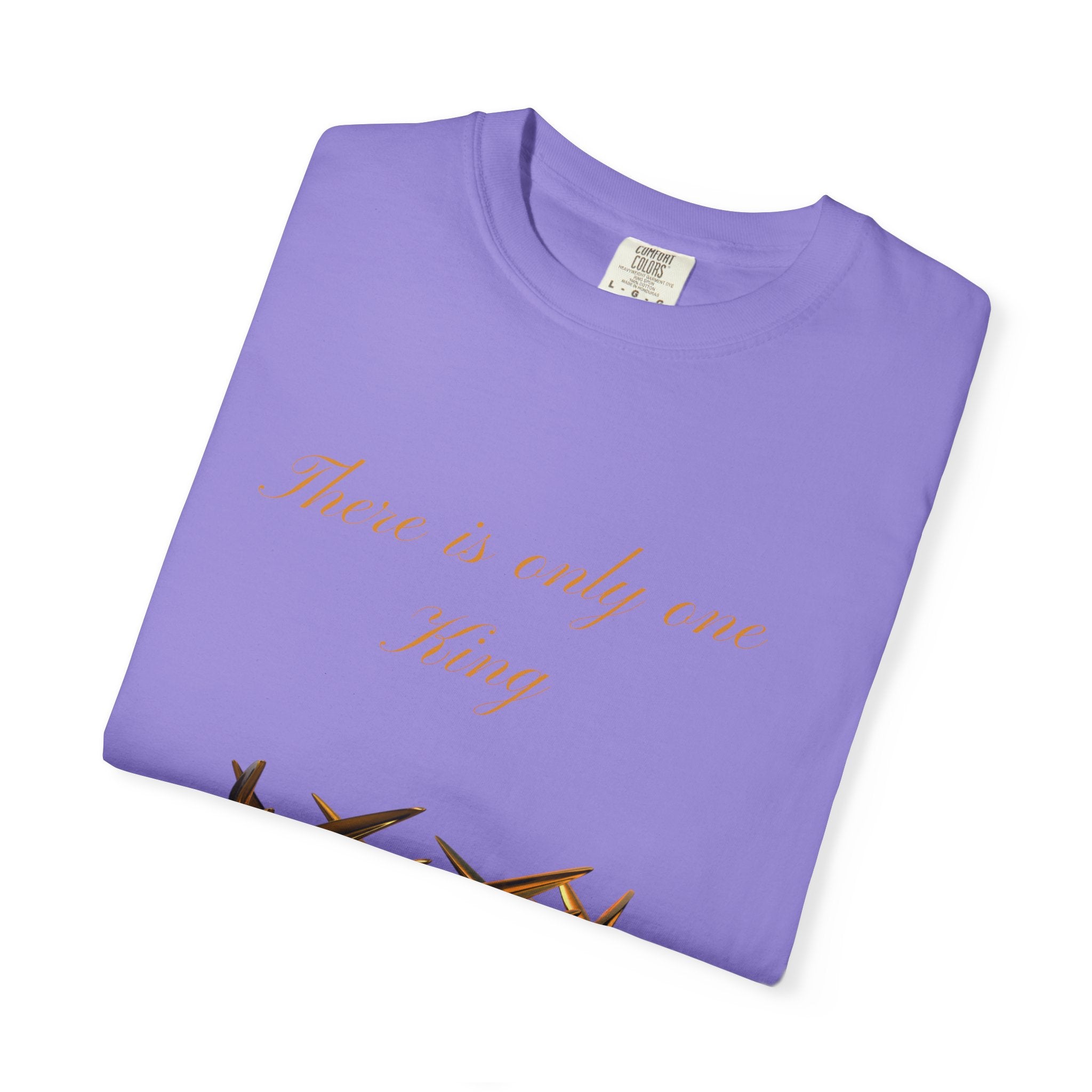 King Crown Graphic T-Shirt — "There is only one King" Casual Streetwear