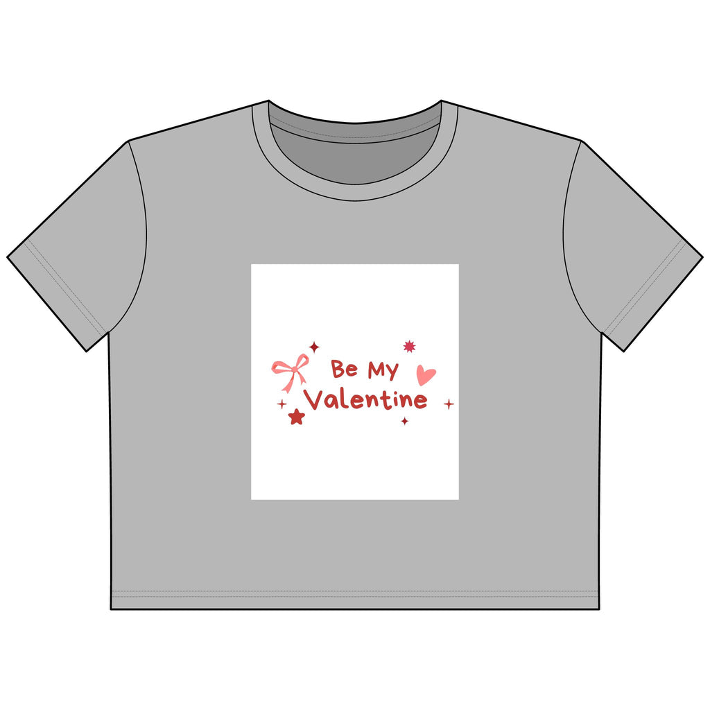 Be My Valentine Cropped Tee