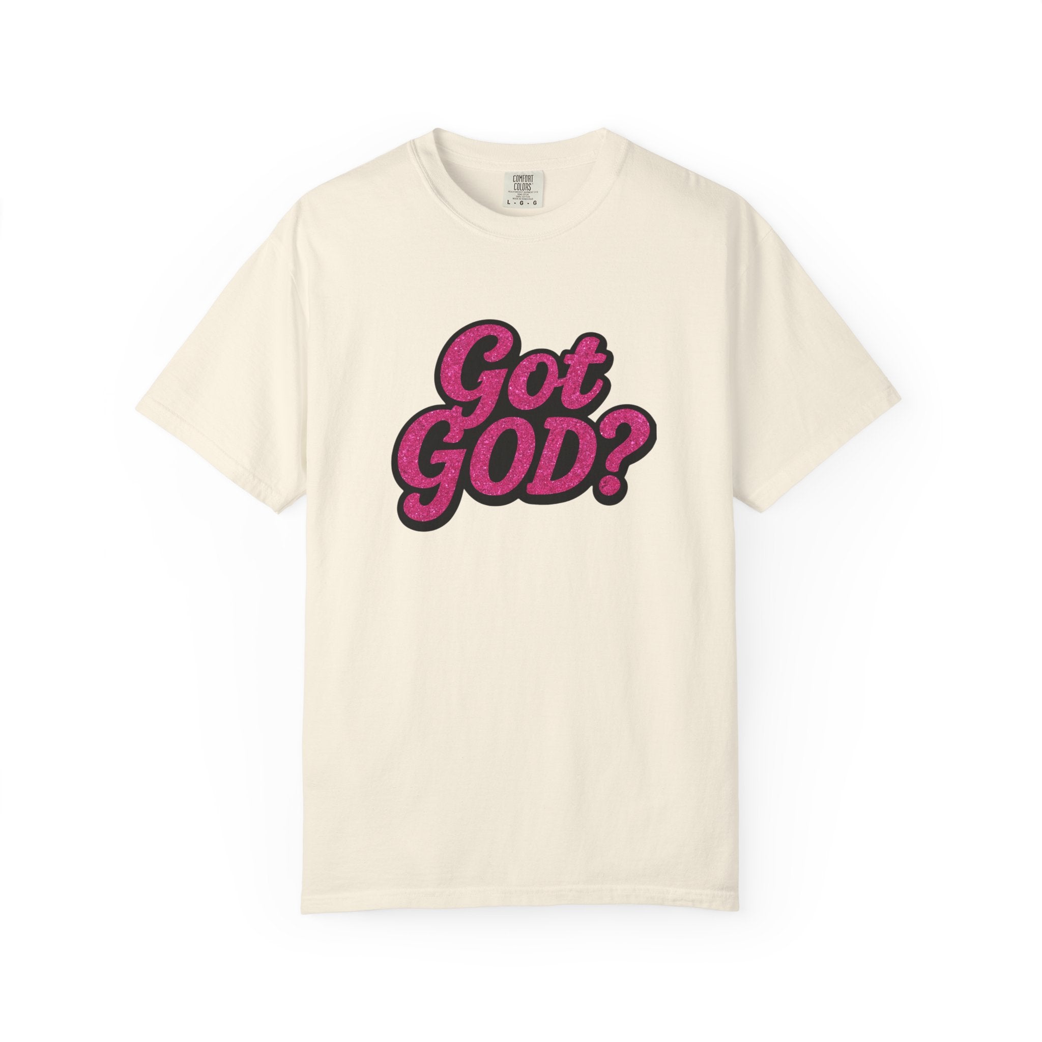 Got God? T-Shirt — Retro Bubble Letter Faith Tee