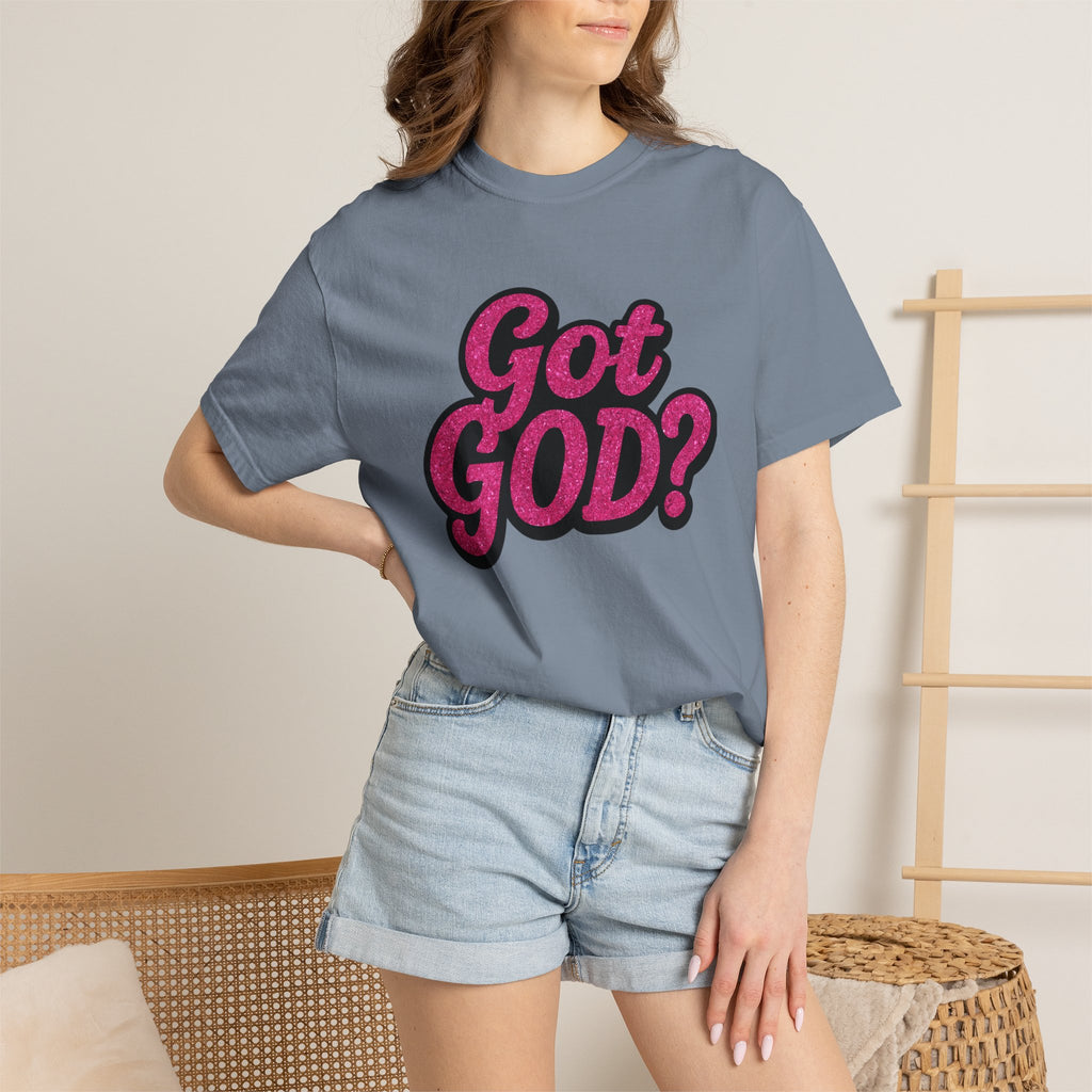Got GOD? Graphic T-Shirt — Retro Script Faith Tee