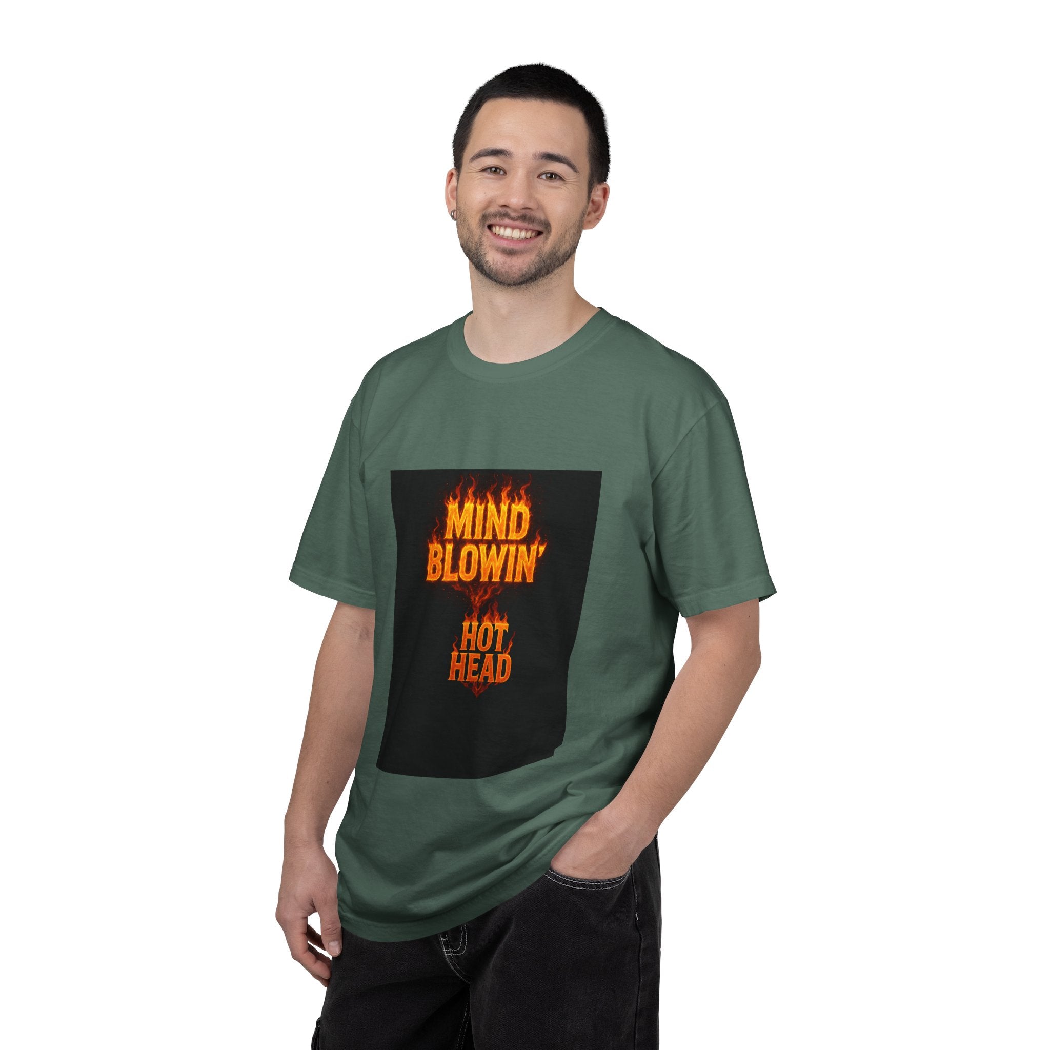Mind Blowin' Hot Head T-Shirt — Fiery Graphic Tee