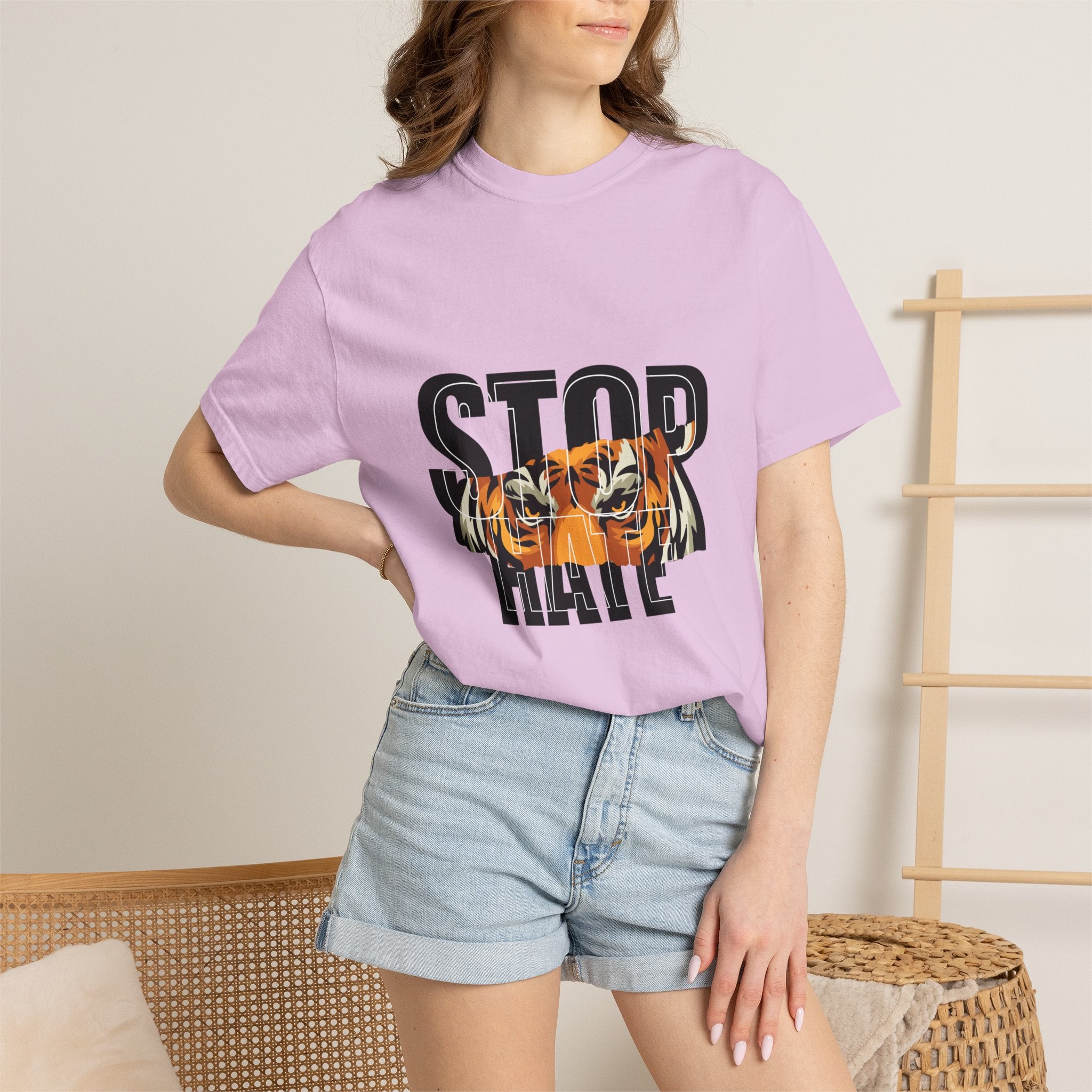 Stop Hate Tiger T-Shirt
